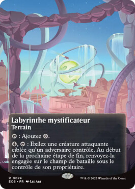 Labyrinthe mystificateur - Aux portes des Eternités Paysages stellaires