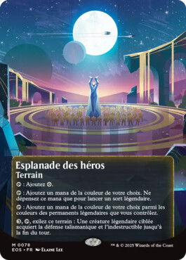 Esplanade des héros - Aux portes des Eternités Paysages stellaires