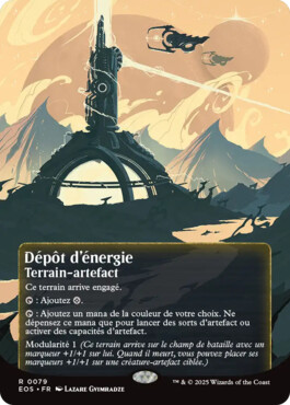 Dépôt d'énergie - Aux portes des Eternités Paysages stellaires