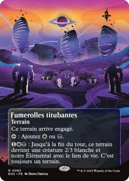 Fumerolles titubantes - Aux portes des Eternités Paysages stellaires