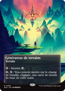 Générateur de terrains - Aux portes des Eternités Paysages stellaires