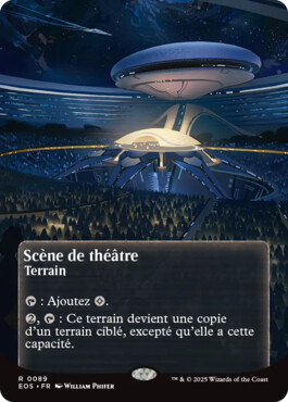 Scène de théâtre - Aux portes des Eternités Paysages stellaires