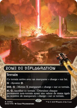 Zone de déflagration - Aux portes des Eternités Paysages stellaires