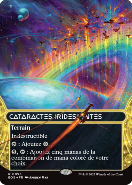 Cataractes iridescentes - Aux portes des Eternités Paysages stellaires
