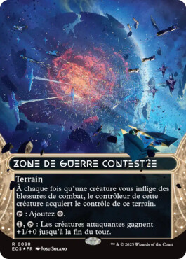 Zone de guerre contestée - Aux portes des Eternités Paysages stellaires