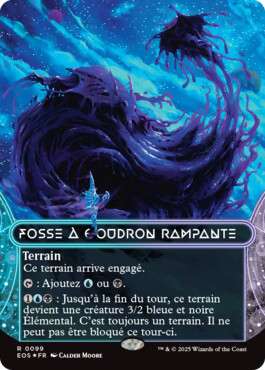 Fosse à goudron rampante - Aux portes des Eternités Paysages stellaires