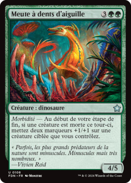 Meute à dents d'aiguille - Fondations de Magic: The Gathering