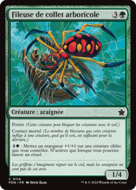 Fileuse de collet arboricole - Fondations de Magic: The Gathering