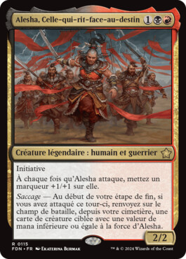 Alesha, Celle-qui-rit-face-au-destin - Fondations de Magic: The Gathering