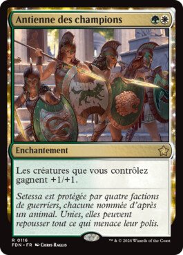 Antienne des champions - Fondations de Magic: The Gathering