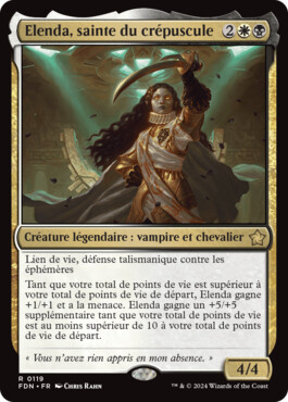 Elenda, sainte du crépuscule - Fondations de Magic: The Gathering