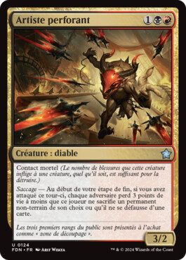 Artiste perforant - Fondations de Magic: The Gathering