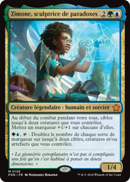 Zimone, sculptrice de paradoxes - Fondations de Magic: The Gathering