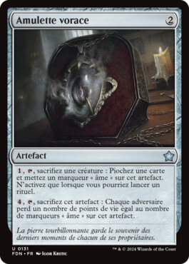 Amulette vorace - Fondations de Magic: The Gathering