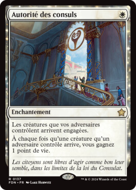 Autorité des consuls - Fondations de Magic: The Gathering