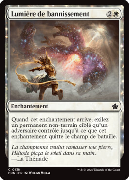 Lumière de bannissement - Fondations de Magic: The Gathering