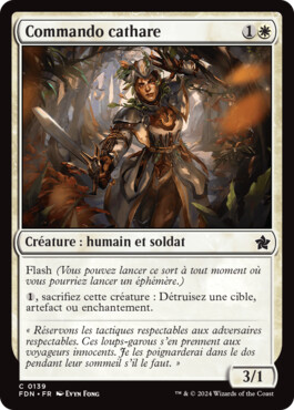 Commando cathare - Fondations de Magic: The Gathering