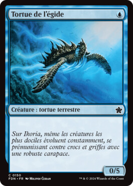 Tortue de l'égide - Fondations de Magic: The Gathering