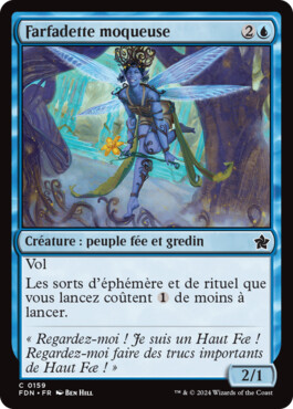 Farfadette moqueuse - Fondations de Magic: The Gathering