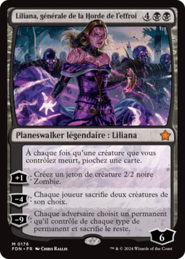 Liliana, générale de la Horde de l'effroi - Fondations de Magic: The Gathering