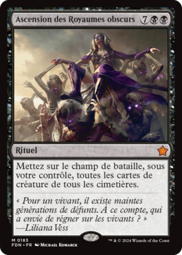 Ascension des Royaumes obscurs - Fondations de Magic: The Gathering