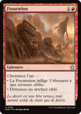 Fissuration - Fondations de Magic: The Gathering