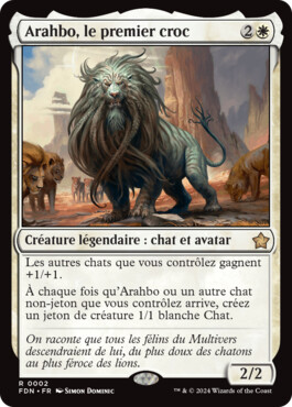 Arahbo, le premier croc - Fondations de Magic: The Gathering