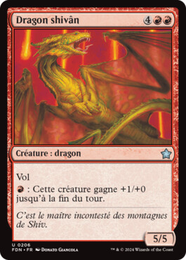 Dragon shivân - Fondations de Magic: The Gathering