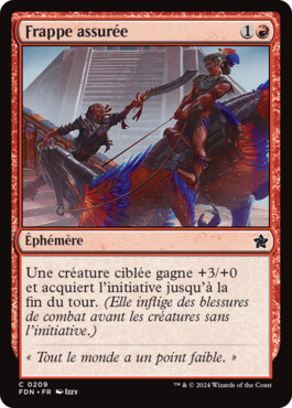 Frappe assurée - Fondations de Magic: The Gathering