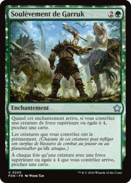 Soulèvement de Garruk - Fondations de Magic: The Gathering