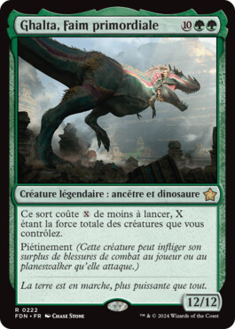 Ghalta, Faim primordiale - Fondations de Magic: The Gathering