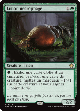 Limon nécrophage - Fondations de Magic: The Gathering