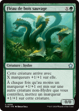 Fléau de bois sauvage - Fondations de Magic: The Gathering