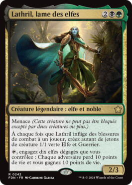 Lathril, lame des elfes - Fondations de Magic: The Gathering