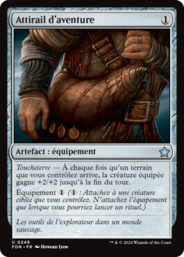 Attirail d'aventure - Fondations de Magic: The Gathering