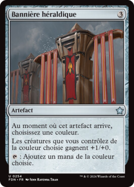 Bannière héraldique - Fondations de Magic: The Gathering