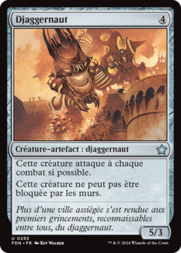 Djaggernaut - Fondations de Magic: The Gathering