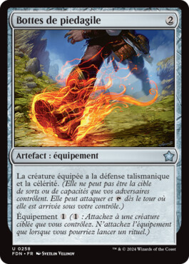 Bottes de piedagile - Fondations de Magic: The Gathering