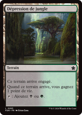 Dépression de jungle - Fondations de Magic: The Gathering