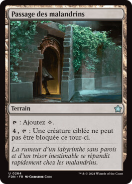 Passage des malandrins - Fondations de Magic: The Gathering