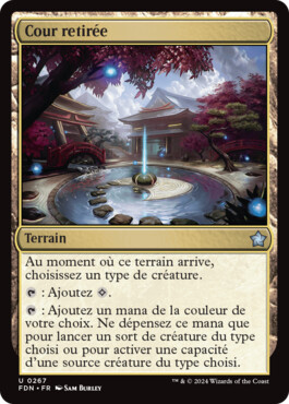 Cour retirée - Fondations de Magic: The Gathering