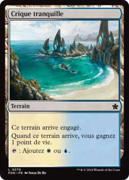 Crique tranquille - Fondations de Magic: The Gathering