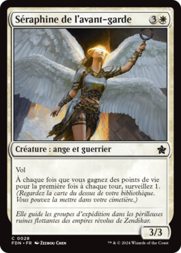 Séraphine de l'avant-garde - Fondations de Magic: The Gathering