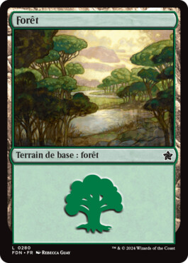 Forêt - Fondations de Magic: The Gathering