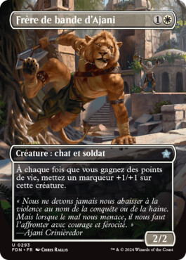 Frère de bande d'Ajani - Fondations de Magic: The Gathering