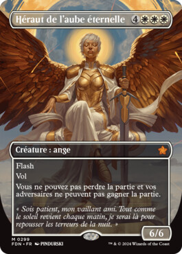 Héraut de l'aube éternelle - Fondations de Magic: The Gathering