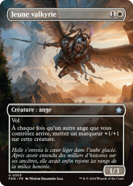 Jeune valkyrie - Fondations de Magic: The Gathering