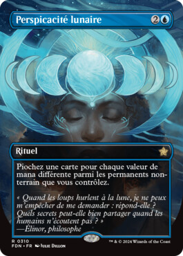 Perspicacité lunaire - Fondations de Magic: The Gathering