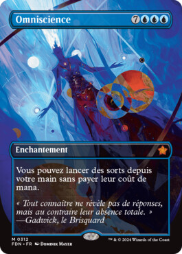 Omniscience - Fondations de Magic: The Gathering