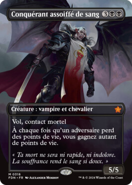 Conquérant assoiffé de sang - Fondations de Magic: The Gathering